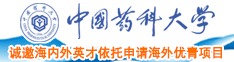 鸡吧日屄网站中国药科大学诚邀海内外英才依托申请海外优青项目